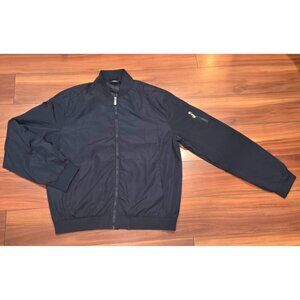 True Classic Navy Bomber Jacket, 4-Pocket,  Mens Large New